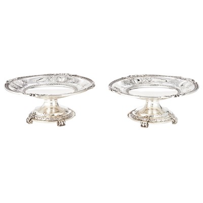 Lot 213 - Pair of Gorham Sterling Silver Compotes