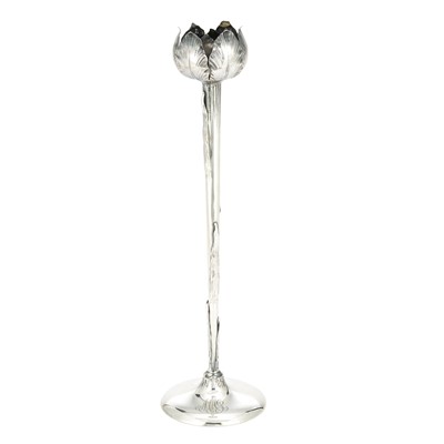 Lot 180 - Black, Starr & Frost Sterling Silver Tulip-Form Bud Vase