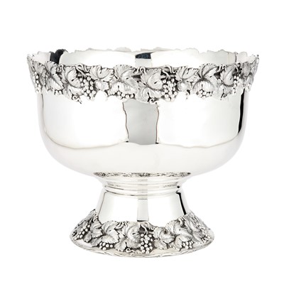 Lot 148 - Shreve & Co. Sterling Silver Punch Bowl