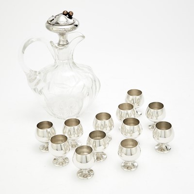 Lot 173 - Set of Twelve Gorham Sterling Silver Cordials