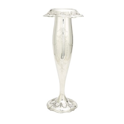 Lot 181 - Shreve & Co. Sterling Silver Vase
