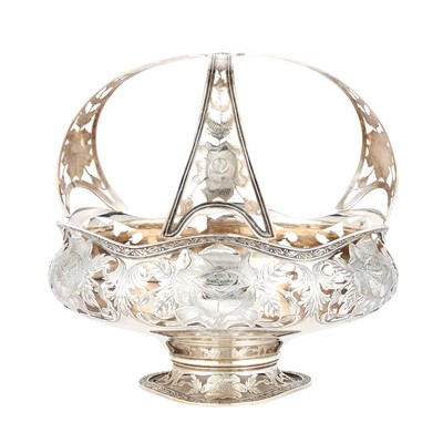 Lot 199 - Gorham Sterling Silver Centerpiece Basket