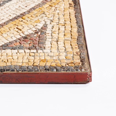 Lot 651 - Large Roman Geometric Mosaic Panel