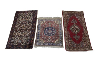 Lot 456 - Three Persian Rugs