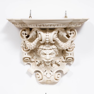 Lot 363 - Group of Four Wood Wall Brackets