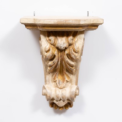 Lot 363 - Group of Four Wood Wall Brackets