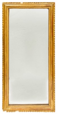 Lot 222 - Rectangular Giltwood Pier Mirror