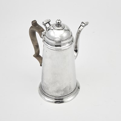 Lot 155 - Queen Anne Sterling Silver Coffee Pot