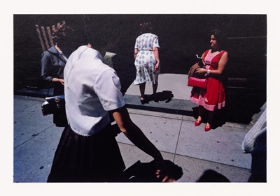 Lot 3044 - Harry Callahan. Street scene, Providence, R.I.