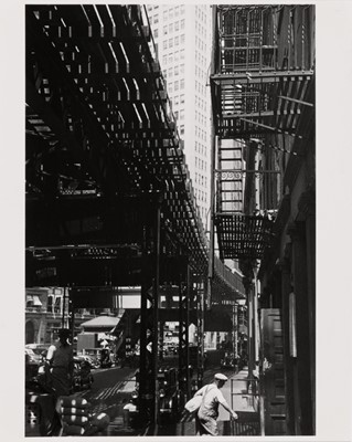 Lot 3078 - Andre Kertesz. Third Avenue El