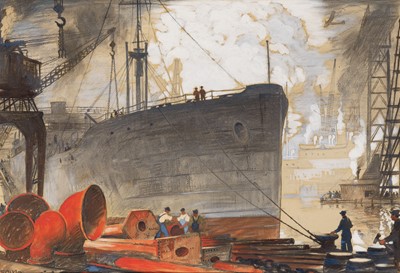 Lot 550 - Thornton Oakley (American,  1881-1953)
