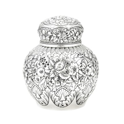 Lot 139 - Tiffany & Co. Sterling Silver Tea Caddy