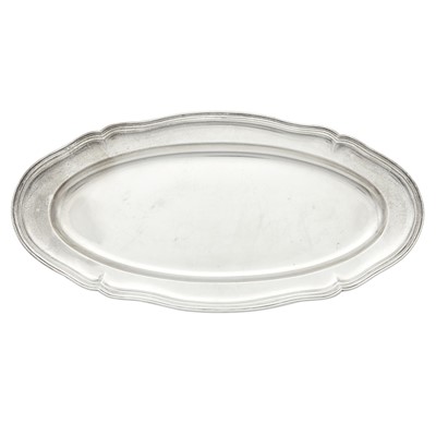 Lot 126 - Continental Silver Fish Platter