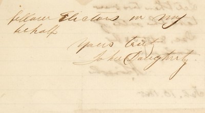 Lot 280 - President Lincoln discharges two Confederate prisoners
