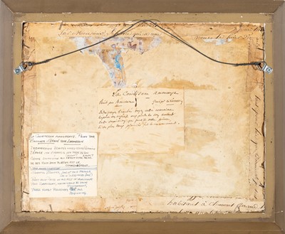 Lot 825 - Shadow Box Collage Picture Entitled 'La Courtisane Amoureuse'