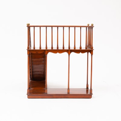 Lot 374 - Mahogany Model of a Staircase
