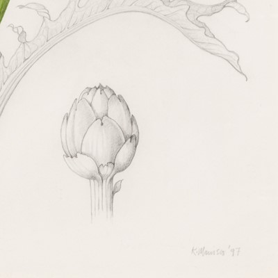 Lot 51 - Group of Seven Botanical and Bird Paintings