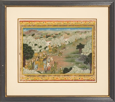 Lot 792 - An Indian School Painting