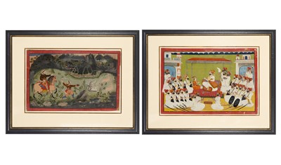 Lot 794 - Two Indian School Paintings
