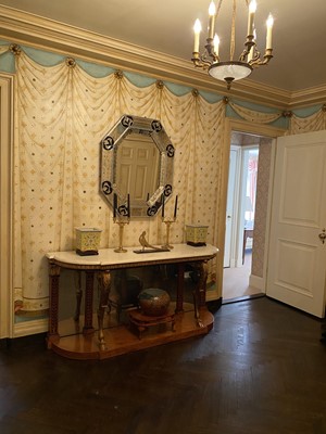 Lot 132 - Venetian Style Border Glass Mirror