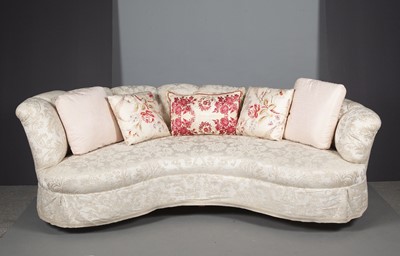 Lot 146 - Upholstered Reniform Sofa