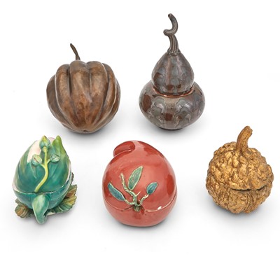 Lot 117 - Group of Decorative Ceramic Boxes
