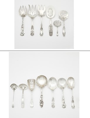 Lot 196 - Group of Sterling Silver Flatware and Serving Utensils