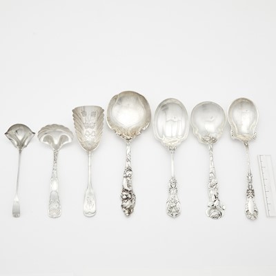 Lot 196 - Group of Sterling Silver Flatware and Serving Utensils