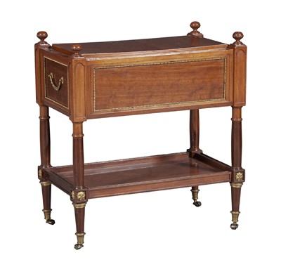 Lot 162 - Louis XVI Style Mahogany Jardinière/End Table