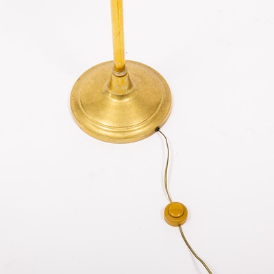 Lot 363 - Group of Three Brass Floor Lamps