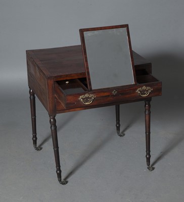 Lot 305 - Regency Inlaid Mahogany Dressing Table
