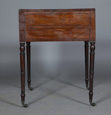 Lot 305 - Regency Inlaid Mahogany Dressing Table