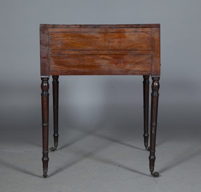 Lot 305 - Regency Inlaid Mahogany Dressing Table