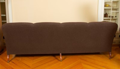 Lot 148 - Victorian Style Upholstered Four-Cushion Sofa