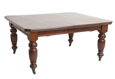 Lot 200 - Victorian Walnut Extension Dining Table