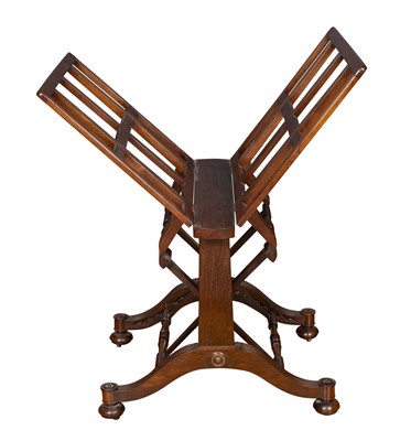 Lot 43 - William IV Rosewood Folio Stand