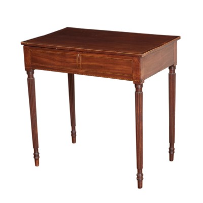Lot 162 - Regency Inlaid Mahogany Dressing Table
