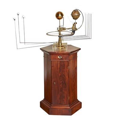 Lot 96 - French Brass Orrery