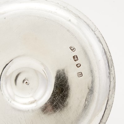 Lot 166 - Pair of George III Sterling Silver Chambersticks