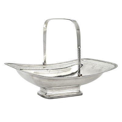 Lot 173 - George III Sterling Silver Cake Basket