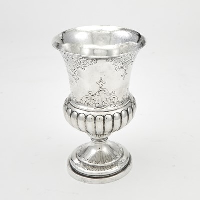 Lot 175 - George III Sterling Silver Goblet