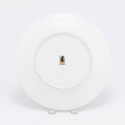 Lot 123 - Russian Porcelain Plate