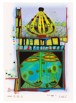 Lot 667 - Friedensreich Hundertwasser (1928-2000)