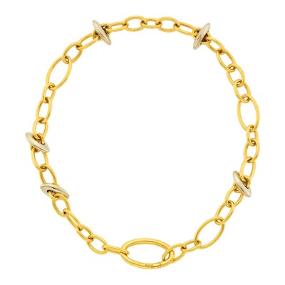 Lot 6 - Pomellato Two-Color Gold Link Necklace