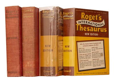 Lot 278 - Four thesauruses used by Stephen Sondheim