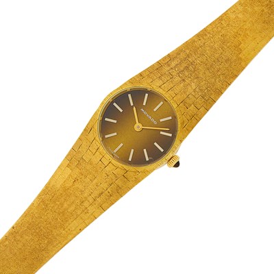 Lot 132 - Movado Gold Wristwatch