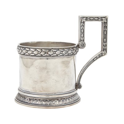 Lot 36 - Russian Silver Tea Glass Holder