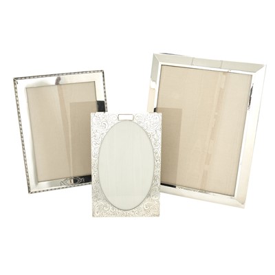 Lot 194 - Three American Sterling Silver Picture Frames