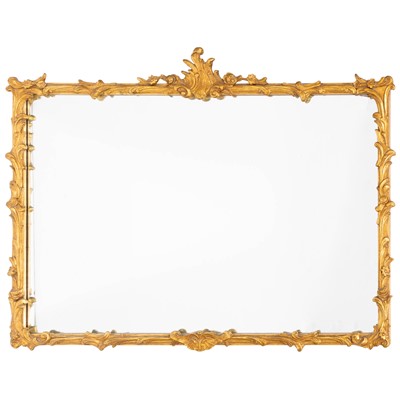 Lot 263 - Louis XV Style Giltwood Mirror