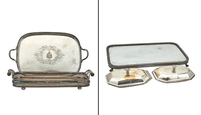 Lot 203 - Group of Silver Plated Table Articles